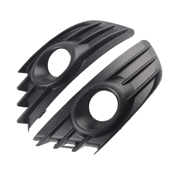 Citroen C4 2004 2008 Frontfanger Tåkelys Grill Trim Par Svart
