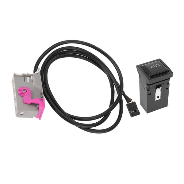 Audi RNS-E 32-PIN 3.5mm AUX Input Kabel Bil CD Ekstra Linje