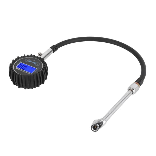 Digital dækinflator 3 til 200 PSI LCD trykmåler Universal til bil motorcykel lastbil