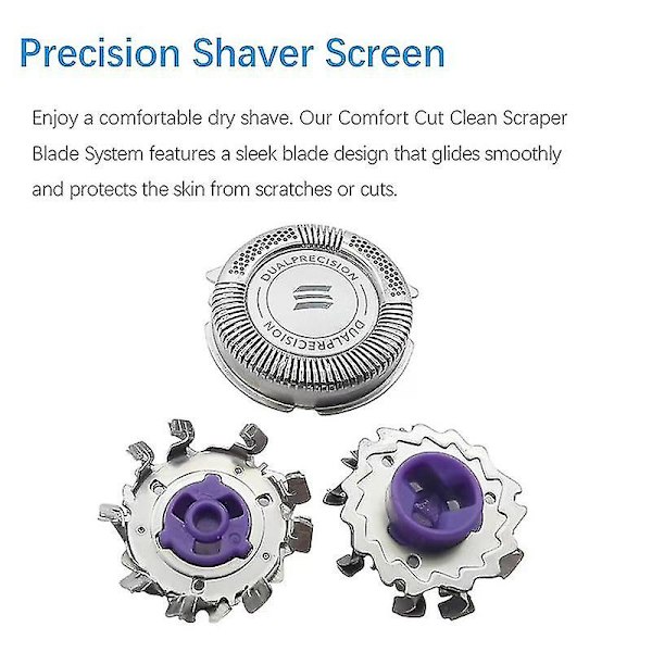 Tre Hq8 Philips barberhoder Hq8445 Hq7140 barberblad 9