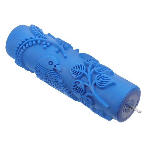 Rubber Paint Roller Texture Roller Rubber Roller Patterned Paint Roller Decorative Art Roller