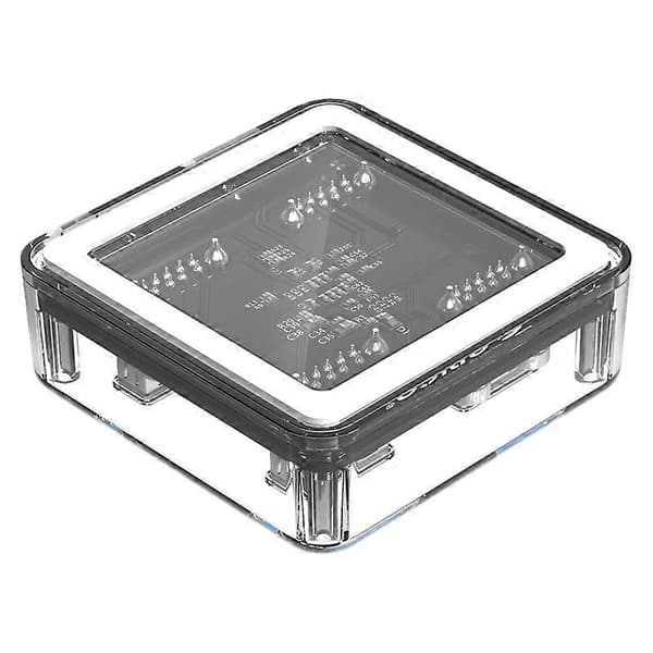 ORICO MH4U-30 USB 3.0 Transparent skrivbordshubb med 30 cm Micro USB-kabel Not Specified