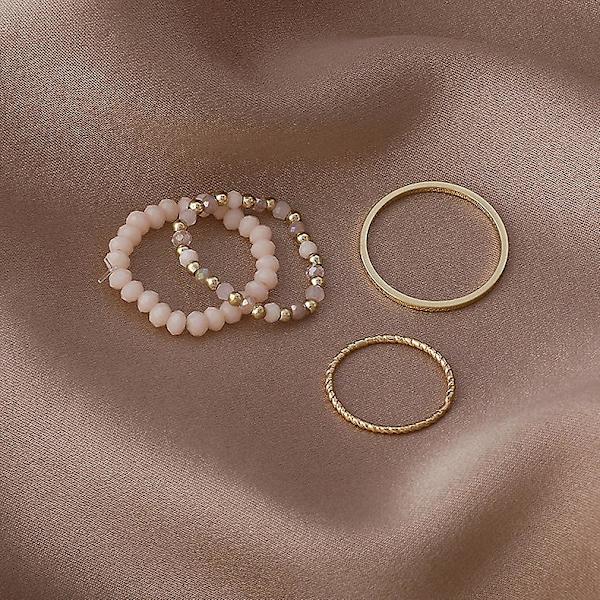Ringsæt Krystal Farverige piger&#39; Modesmykker Ac3883 A52
