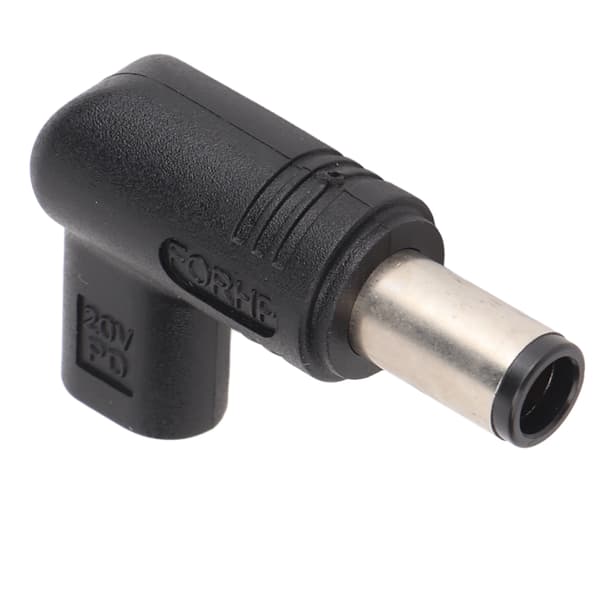 USB Type C naaras-DC 7,4x5,0 mm -adapteri E Mark -sirulla 100 W PD-pikalatauksella