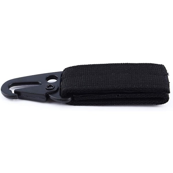 Beltekarabinkrok, belteholder med Molle taktisk klips karabinkrok for camping, fotturer, reiser