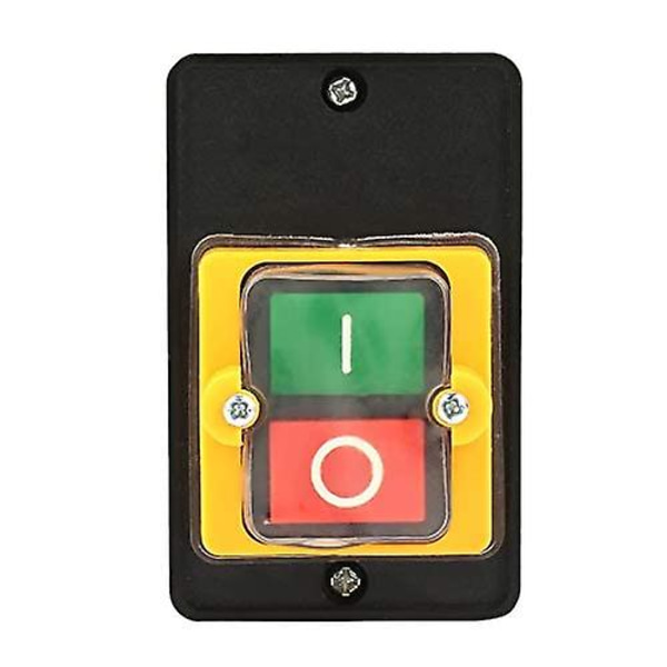 Tryckknappsbrytare Ac220v/380v 10a Vattentät tryckknapp på/av Tryckknappsbrytare används för mekanisk utrustning Textilmaskiner