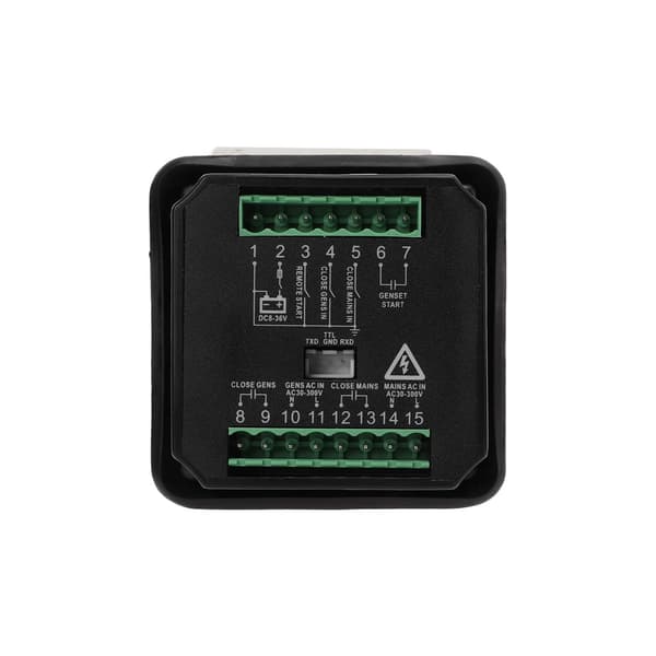 Automatisk brytermodul for strømstyring for strømforsyning med LED-display