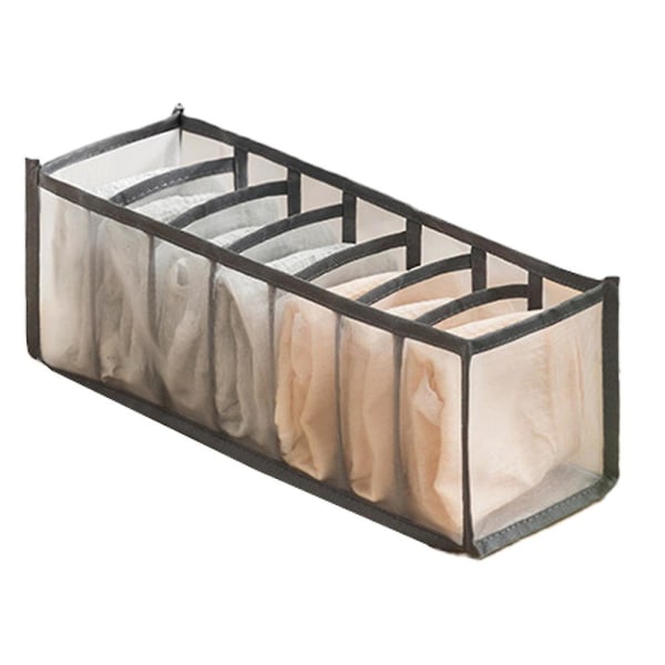 Skuffe Oppbevaringsboks Barneklær Undertøy Organizer Oppbevaringspose style2 gray