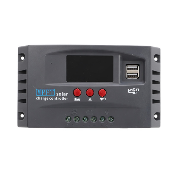 MPPT Solar Charge Controller 12V 24V 10A Smart Automatisk til Solcelleanlæg