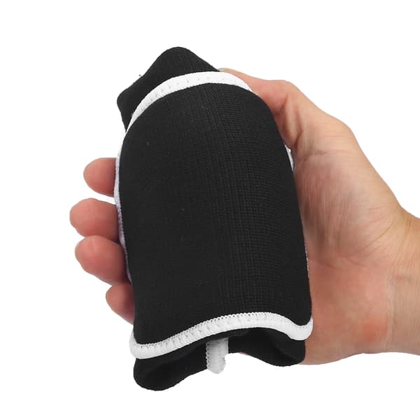 Unisex Joustava Polvisuoja Wrap Protector Tuki Musta