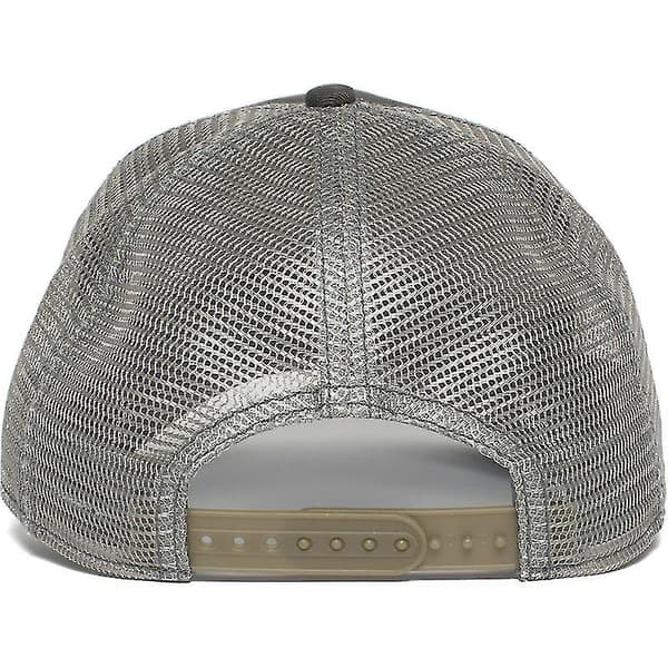Kesäinen baseball-lippis, trucker-lippis (harmaa)