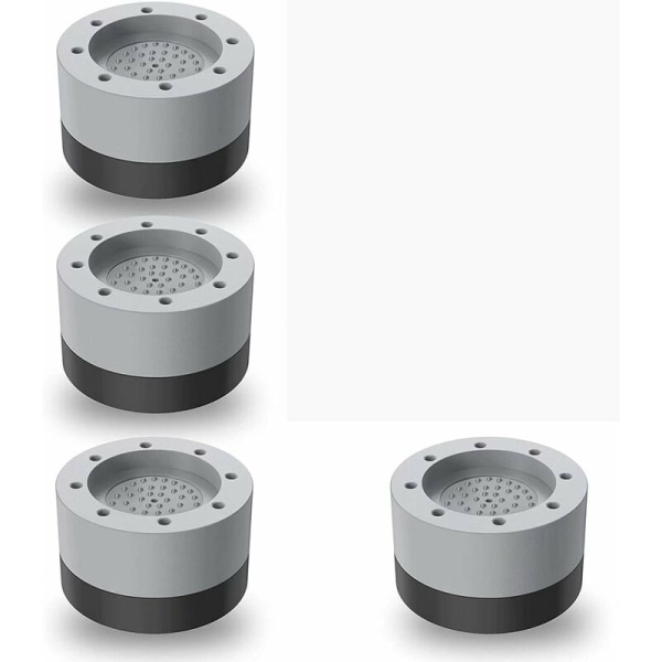 4 kpl Harmaalla päällystetty 2,5 cm mustat pehmusteet 1,5 cm pesukone Kodinkoneet Jääkaappi Universal korotetut jalat kotiin, sisätiloihin