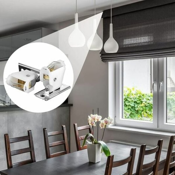 4-osainen roomalainen johtolukko, johon mahtuu jopa 3 johtoa