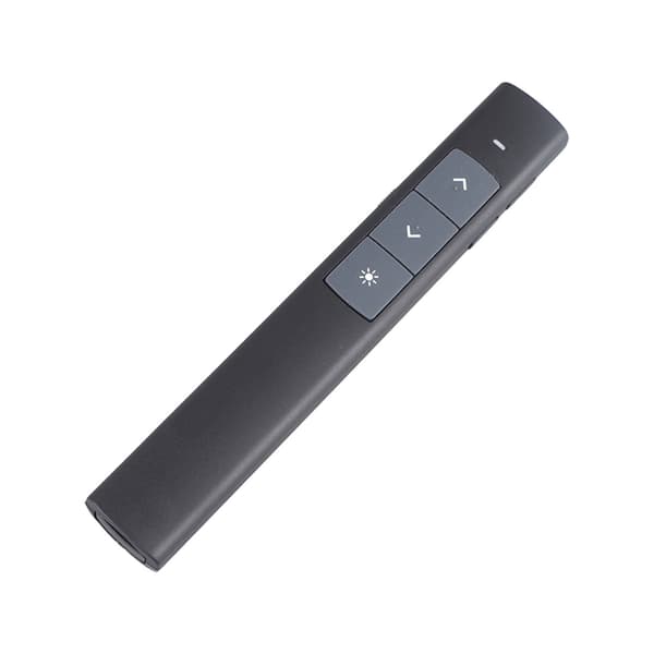 USB genopladelig laserpointer sort 328ft kontrol præsentationsklikker til klasseværelse kontormøde