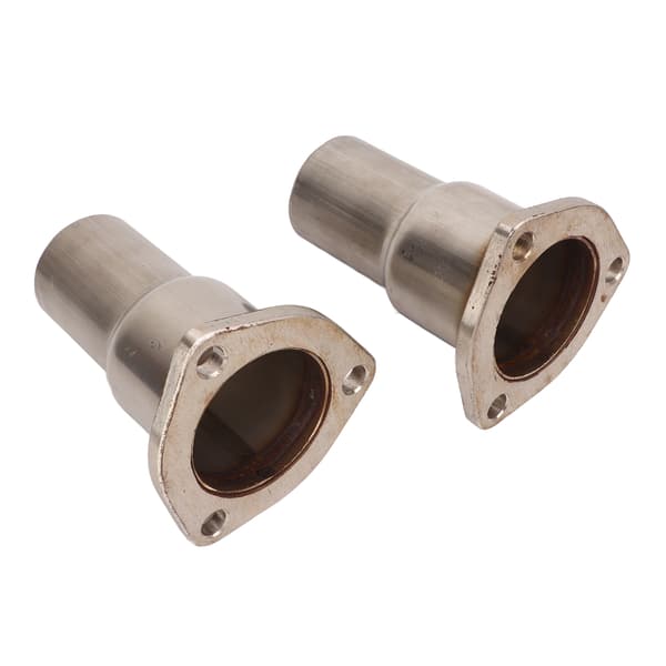 3 Bolt Eksosmanifold Kollektor Flens Reduksjonssett 2,5 til 2 Tommer Diameter Bil