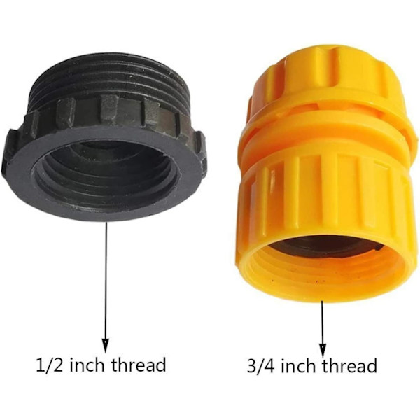 Botanisk hage plendyser 2 1/2&#39;&#39; 3/4&#39;&#39; Kvinnelige hagekranbeslag Bilvaskvannbeslag