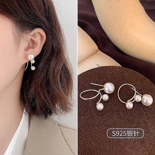 Ørering Pearl Metallic Element Girls&#39; Modesmykker Ac3658 A158