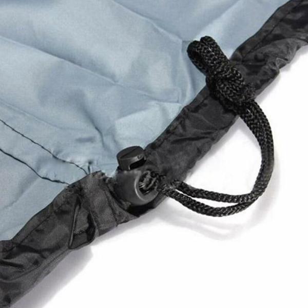 Beskyttelsesbetræk til udendørs grill i 210D Oxford stof (firkantet XL: 170 x 61 x 117 cm),