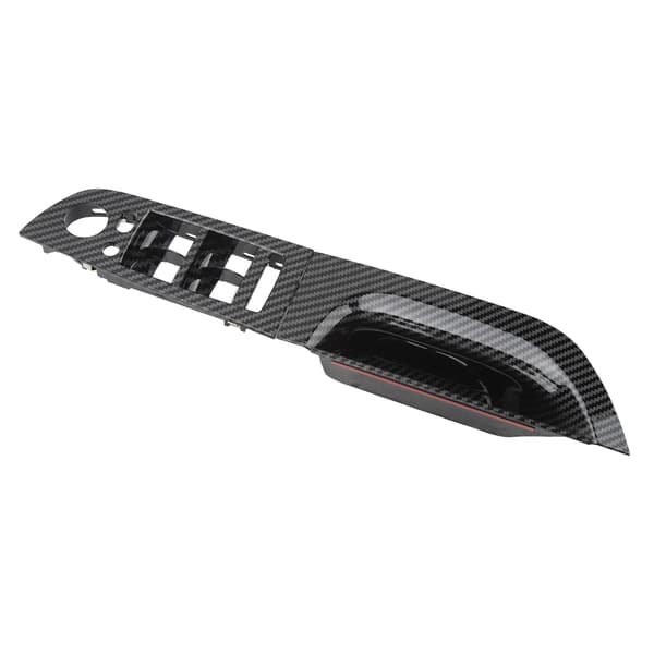 Vindusbryter Armlene Panel Førerside Dør Innerpanel For 3-serie E90 Sedan LCI 2009 til 2011 Karbonfiberstil