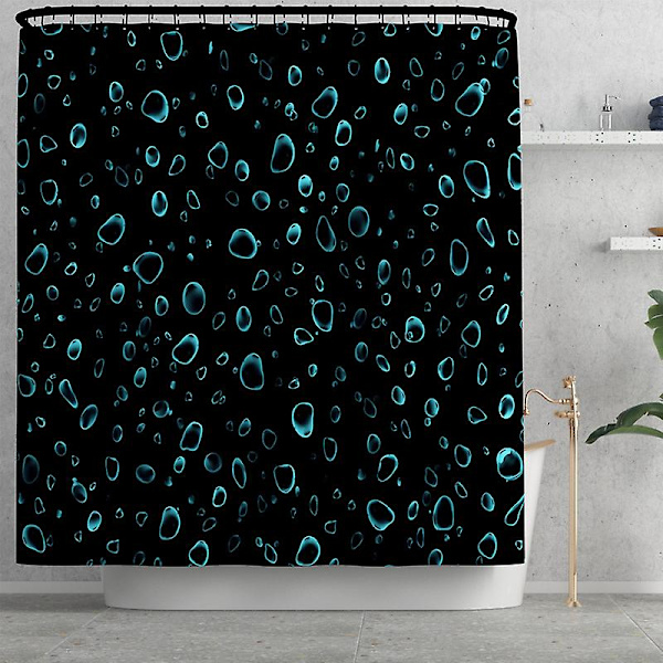 4pac Print polyester badeforhæng med krog