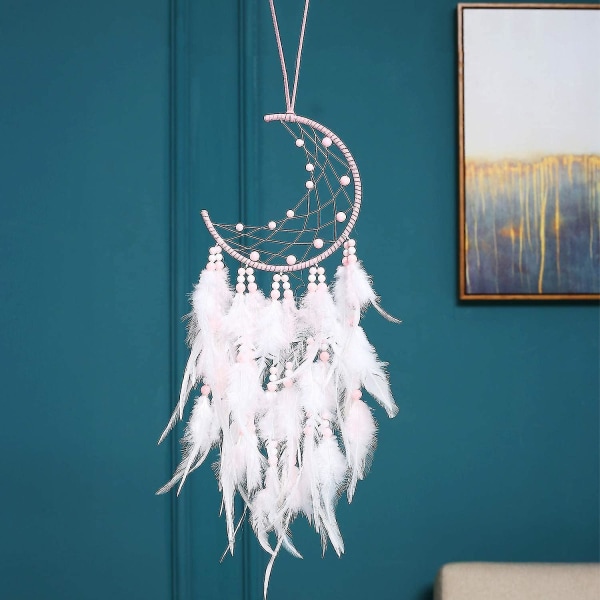 Handgjord Feather Feather Sensor Light Dream Catcher Present