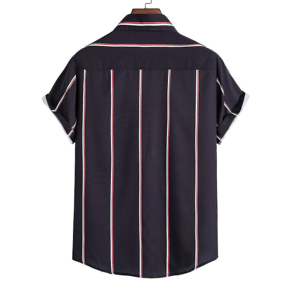 Herreoverdeler Sommerskjorter med stripete print M