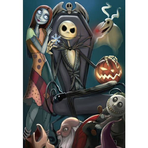 Sarjakuva Skull Man diamond painting (30*40cm) D