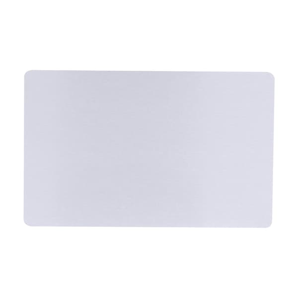 Lasergraverade metall visitkort silver 50 st