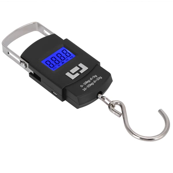 Bærbar digital fiskevektskala 55 kg