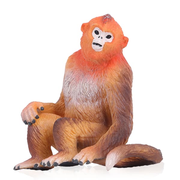 Golden Monkey Wildlife Simuleringsmodell Skrivbordsleksak för Barn