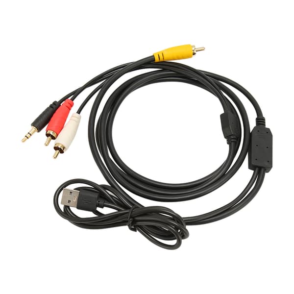Digital til Analog Audio Konverter SPDIF Koaksial til RCA 3,5 mm Plug and Play Lydadapter