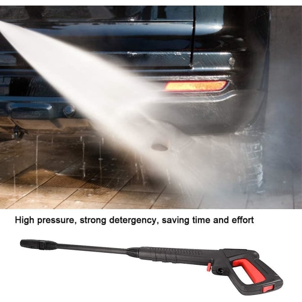 Högtryckstvätt, 16mpa högtrycksvattenpistol Vattenstrålevattenpistol för Bosch Aqt Black & Decker Cisea