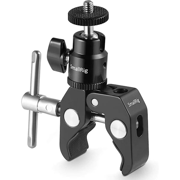 Superklemmefeste med kuleklemmeadapter og kulklemme 1124