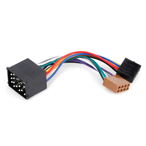 ISO Stik Bilradio Adapter Stereo Ledningsnet Kabel Kompatibel med E36 E46 E39