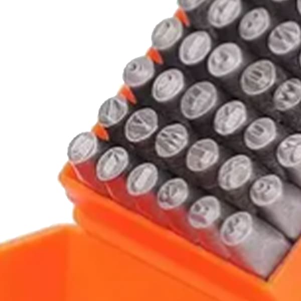 37 stk. Nummer Bogstav Stempel Sæt Metal Stempling til Smykker Træ Plastik Læder