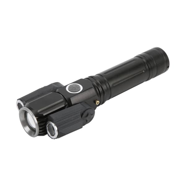 Flyformet lommelykt 3 lamper Multifunksjonell Sikker Justerbar LED-lys
