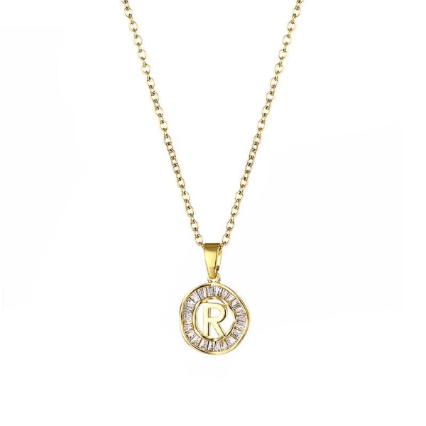Halsband Letter Metallic Element Girls&#39; Modesmycken Ac2712 R