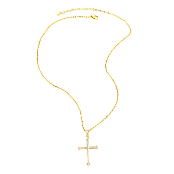 Kaulakoru Vintage Zircon Cross Muotikorut Ac8693 C
