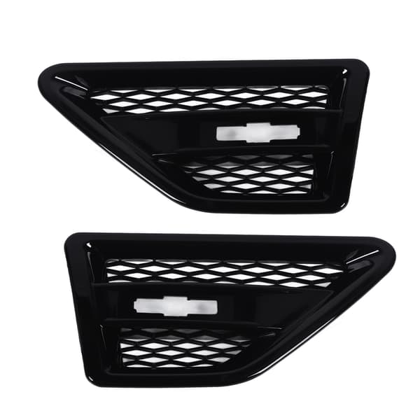 Freelander 2 LR2 Gloss Svart Side Luftventil Trim Grill Front Venstre Høyre Mesh Erstatning