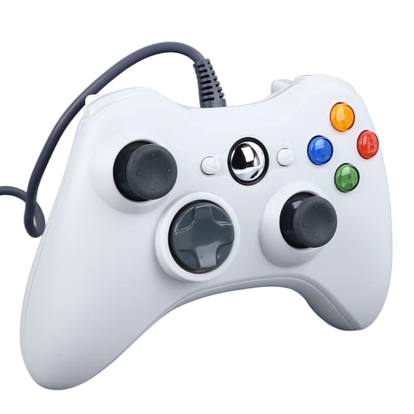 PC Kablet Controller Plug and Play Ergonomisk Design Præcis Kontrol Hvid