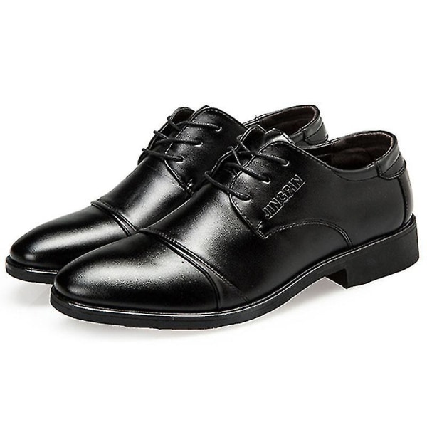 Mænd Snøre Office Smart Formelle Oxford Brogue Sko Black 43