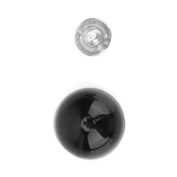 Farverige DIY-taskenitter til stilfuld taskedekoration (lys sort, 20-pak)