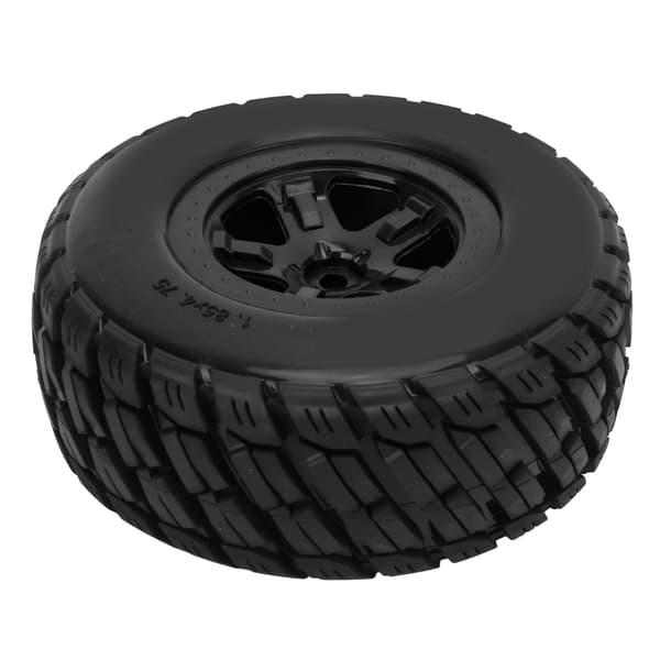 4 stk. RC Short Course Truck Dæk Udskiftning Stabil Let Håndtering 1/10 Sort