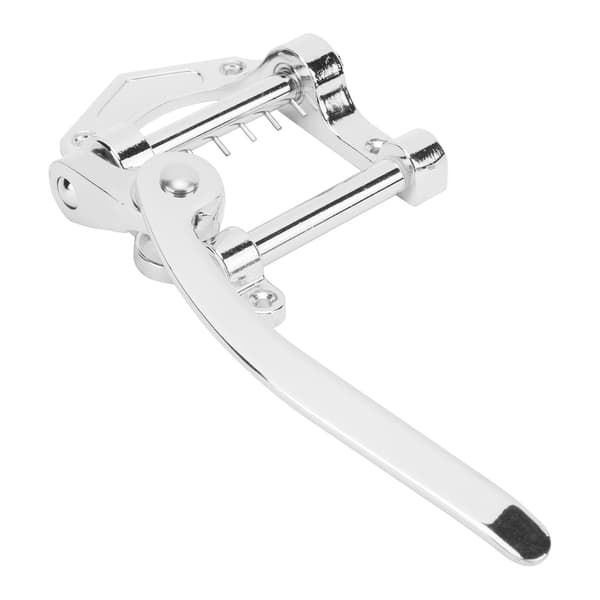 ES335 Elgitarr Vibrato Stall Tremolo Enhet Metall Tailpiece Stor Gungstång Silver