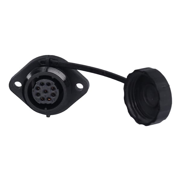 SP16 Flens Vanntett Aviation Plugg Socket IP68 Mannlig Hunn Butt Joint Connector 9 Kjerner 250V 5A