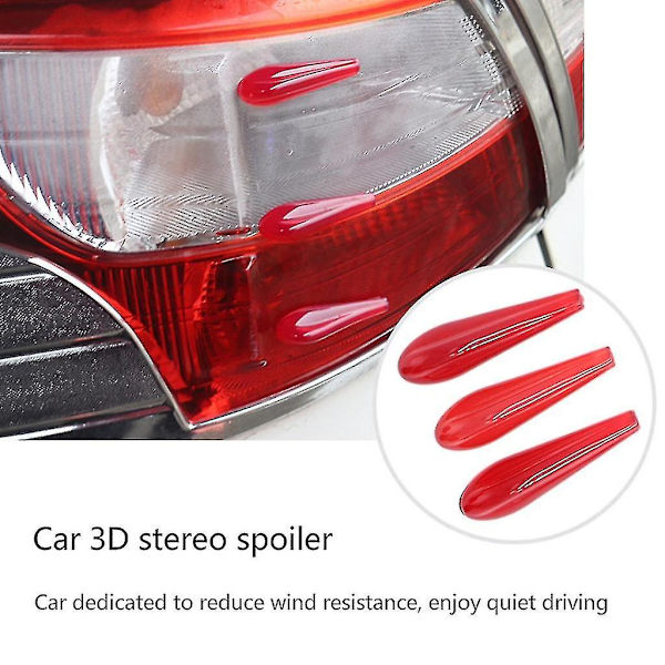 Transparent Anti Collision Sticker Bil Auto Baglygte Sticker Bumper Strip Airflow Sticker