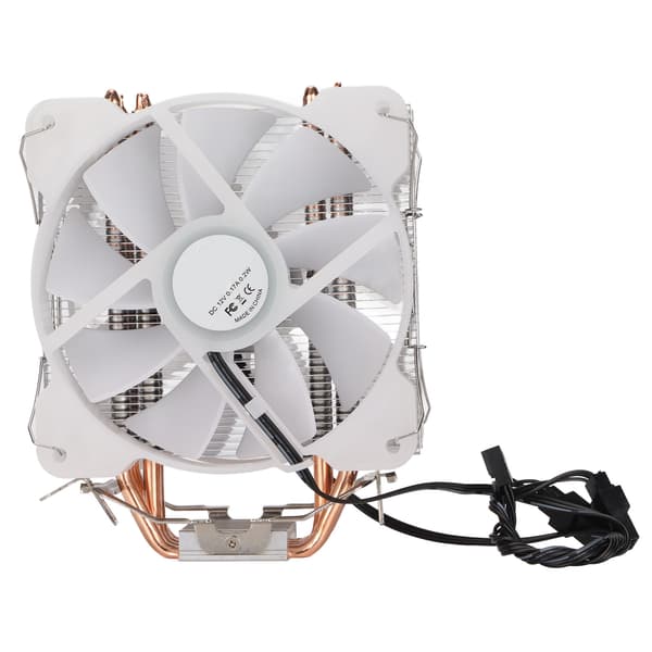 RGB Dual Fan CPU Køler Effektiv Køling til Intel AMD Computer Varmeafledning