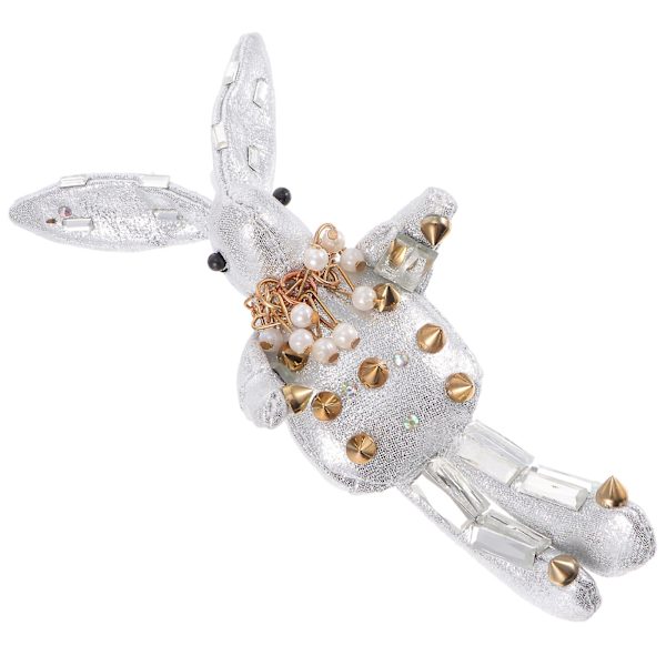 1kpl Bunny Shape Nahka Ainutlaatuinen Avaimenperä Auton Riipus Laukku Ornamentti Juhla Naisille