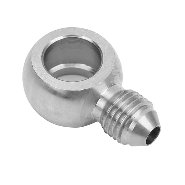 Rustfritt stål AN4 Adapter M12 Banjo Bolt Monterings Tilbehør