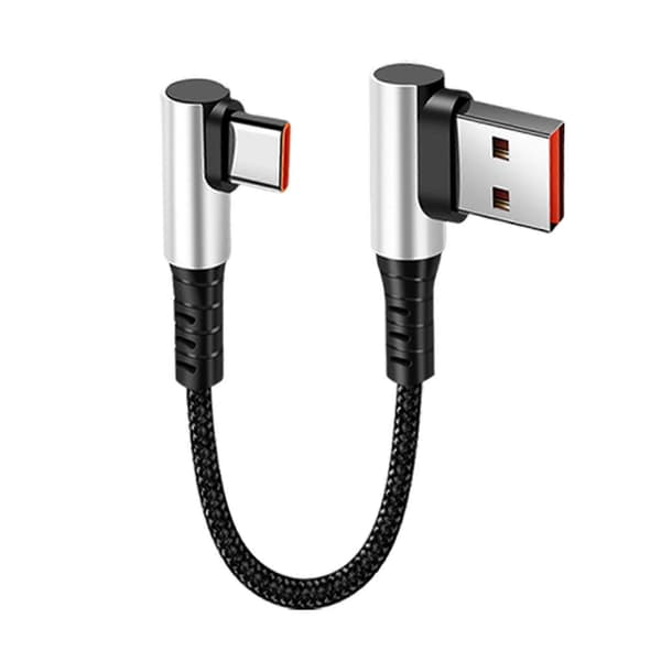 Nylonpunottu pikalataus-USB-C-latausdatakaapeli 6A nopealla tiedonsiirrolla pelilaitteille